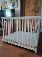 Vierkante box wit met wielen + matras & hoezen, Ophalen of Verzenden, Overige typen