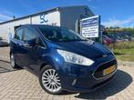 Ford B-Max 1.0 Ecoboost 74KW/100PK 2013 Blauw Navi Cruise, Voorwielaandrijving, Stof, 100 pk, Origineel Nederlands
