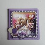 Wenskaarten gefeliciteerd, Hobby en Vrije tijd, Kaarten | Zelfgemaakt, Ophalen of Verzenden, Gebruikt, Man of Vrouw