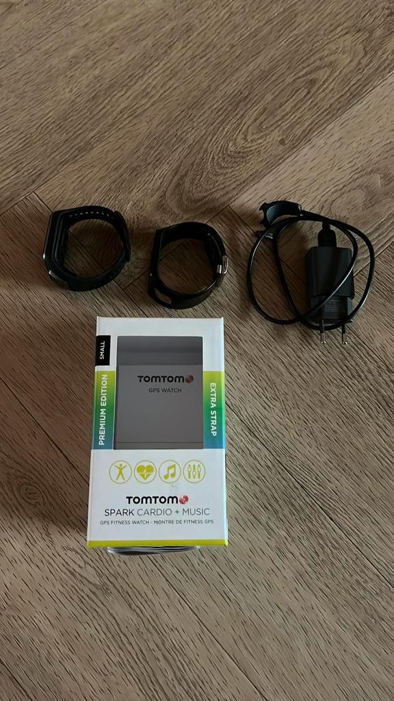 TomTom spark cardio+music gps fitness watch, Sport en Fitness, Hartslagmeters, Nieuw, Overige merken, Waterdicht, Ophalen of Verzenden