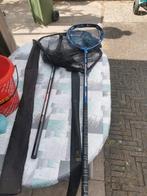 2x lange schepnetten Carbon, Ophalen, Zo goed als nieuw
