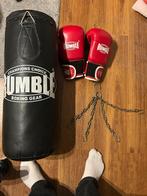 Bokszak met bokshandschoenen, Sport en Fitness, Vechtsporten en Zelfverdediging, Maat XS of kleiner, Ophalen, Gebruikt, Overige