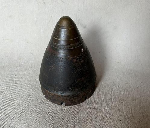 wo1 - Britse N 83 fuze, 6/17 timer voor 60 Pounder - LEEG, Verzamelen, Militaria | Algemeen, Landmacht, Hulzen of Bodemvondsten