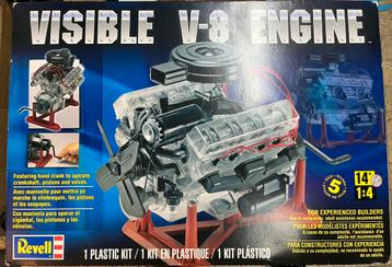 REVELL V8 motor draaiend beschikbaar voor biedingen