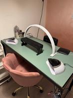 Nagel tafel met afzuiging, Huis en Inrichting, Bureaus, Ophalen, Gebruikt