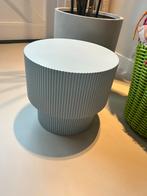 Lichtblauwe bijzettafel van Kwantum, Minder dan 55 cm, Gebruikt, Rond, Ophalen