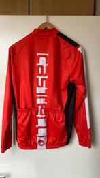 Castelli xl fietsshirt lange mouw voor als t iets kouder is, Fietsen en Brommers, Fietsaccessoires | Fietskleding, Bovenkleding
