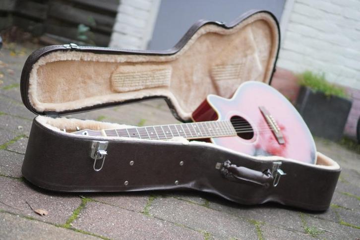 Semi-Akoestische Gitaar, Muziek en Instrumenten, Snaarinstrumenten | Gitaren | Akoestisch, Gebruikt, Western- of Steelstringgitaar