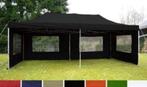 Topklasse 3x6m Vouwtent. Easy Up Vouw-Partytent Zwart Nieuw, Ophalen of Verzenden, Nieuw, 5 tot 8 meter, Opvouwbaar