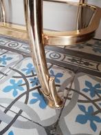 Supergaaf, zwaar uitgevoerd vintage bijzettafel, theetafel, Ophalen, Minder dan 50 cm, 50 tot 100 cm, 50 tot 75 cm