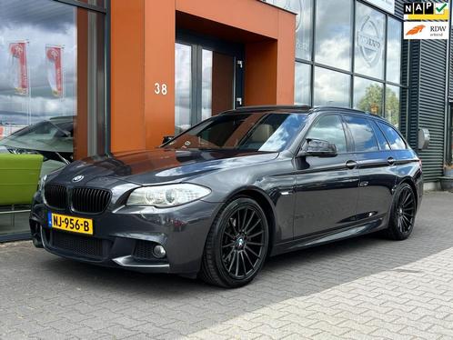 BMW 5-serie Touring 520d High Exec|Aut.|Pano|Trekhaak|Stoelv, Auto's, BMW, Bedrijf, Te koop, 5-Serie, ABS, Airbags, Airconditioning