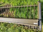 Heras Poort met paal en kast 5.40 breed, Ophalen, Gebruikt, IJzer