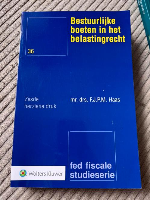 Bestuurlijke boeten in het belastingrecht, Boeken, Wetenschap, Zo goed als nieuw, Ophalen of Verzenden