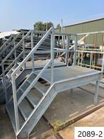 1452. IJzeren trappen / trap / noodtrap / bordes / manbak, Doe-het-zelf en Verbouw, Ladders en Trappen, Ophalen, Gebruikt, Minder dan 2 meter
