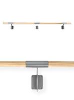 BRACKET ENKELE BARRE SILVER, Sport en Fitness, Ballet, Ophalen of Verzenden, Nieuw, Overige typen