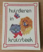 Huisdieren in Kruissteek - Bini en Hans Zwiers - 1982, Handborduren, Patroon, Gebruikt, Ophalen of Verzenden