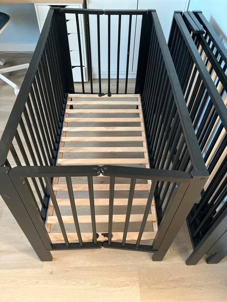 Opklapbaar Ledikant - Ruimtebesparend!, Kinderen en Baby's, Kinderkamer | Bedden, Zo goed als nieuw, Minder dan 140 cm, Minder dan 70 cm