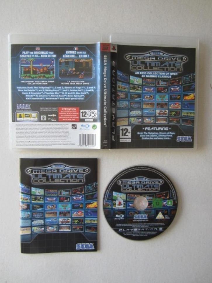 PS3 * Sega Megadrive Mega Drive collection * Playstation 3, Spelcomputers en Games, Games | Sony PlayStation 3, Zo goed als nieuw