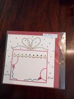 Oplegkaartje met DOTS, los op dubbele vierkante kaart, Hobby en Vrije tijd, Kaarten | Zelf maken, Ophalen of Verzenden, Zo goed als nieuw