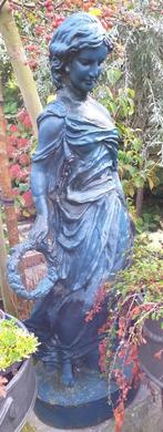 tuinbeeld in gietijzer, Tuin en Terras, Ophalen, Zo goed als nieuw, Metaal, Overige typen