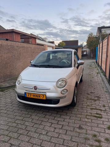 Fiat 500 Lounge 1.2 Parelmoer crème Bouwjaar 2009 136.* km** beschikbaar voor biedingen