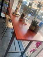 Tafel hoge horeca tafel. Stevig en stijlvol, Huis en Inrichting, Tafels | Statafels, Ophalen of Verzenden, Zo goed als nieuw