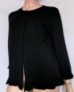 PETER HAHN CASHMERE Vest , Maat 40, Kleding | Dames, Truien en Vesten, Verzenden, Zo goed als nieuw, Maat 38/40 (M), Zwart