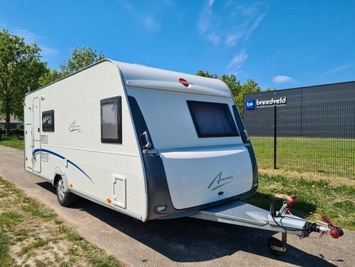 Luxe Bürstner Averso 495TK, airco, mover, stapelbed, Bovag, Caravans en Kamperen, Caravans, Particulier, tot en met 5, 1000 - 1250 kg