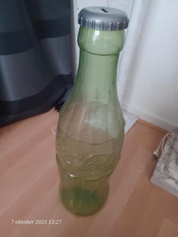 Coca cola grote spaarpot fles 60 cm hoog 6 € beschikbaar voor biedingen