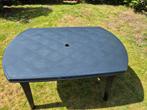 Tuintafel en twee stoelen, Ophalen of Verzenden, Zo goed als nieuw, Rechthoekig