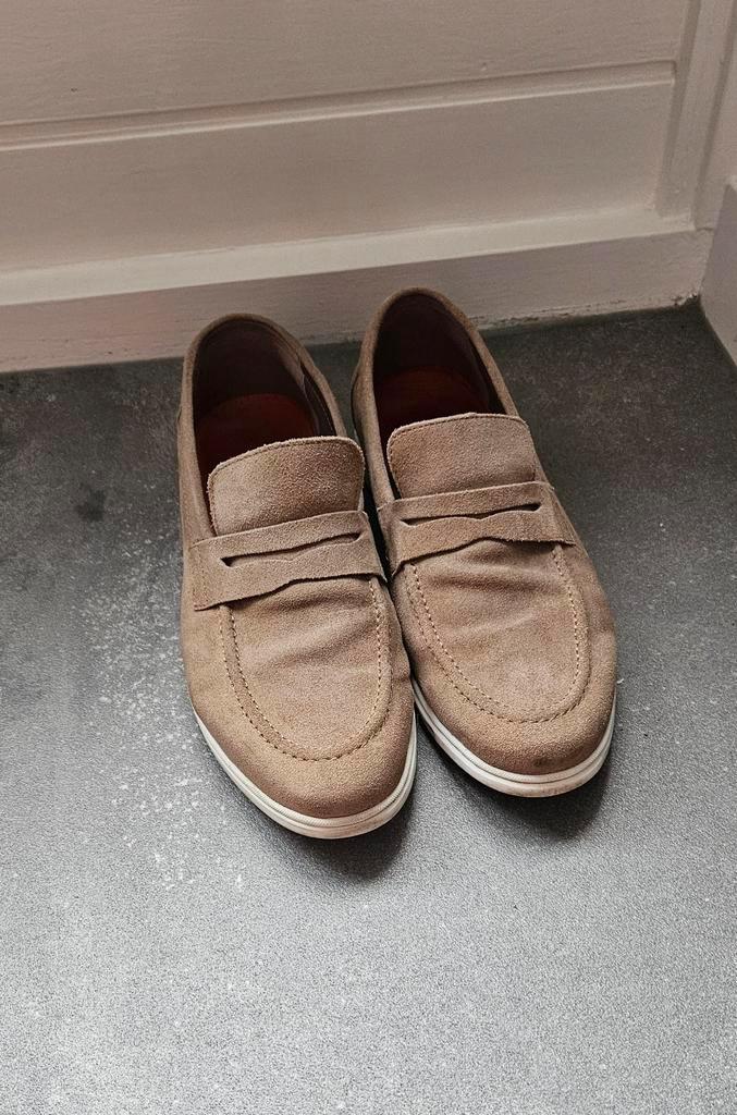 Marco Tozzi Loafers Heren Taupe Maat 43, Kleding | Heren, Schoenen, Zo goed als nieuw, Loafers, Bruin, Ophalen of Verzenden