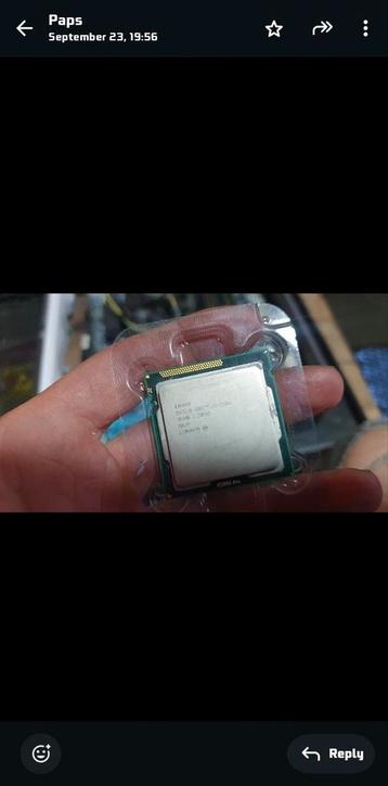 Intel i5 2500K - Getest & Werkend! beschikbaar voor biedingen