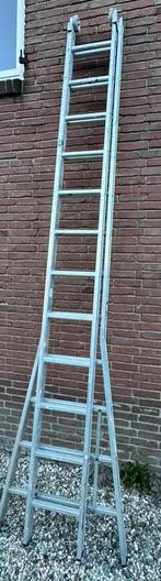 Dirks 2x12 ladder te koop, Doe-het-zelf en Verbouw, Ladders en Trappen, Ophalen of Verzenden