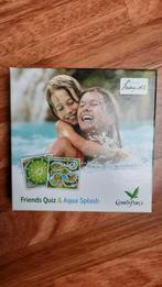 Friends Quiz & Aqua Splash - Center Parcs Bordspel, Center Parcs, Ophalen of Verzenden, Zo goed als nieuw, Een of twee spelers