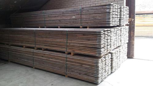 Mooie AA kwaliteit gebruikte steigerplanken, Doe-het-zelf en Verbouw, Hout en Planken, Zo goed als nieuw, Plank, Steigerhout, 300 cm of meer