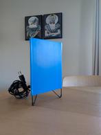 Tafellamp Ton van Ikea in blauw, Ophalen of Verzenden, Zo goed als nieuw, Kunststof, Minder dan 50 cm