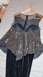 Elegante Galajurk met Pailletten, Maat 38/40 (M), Zwart, Ophalen of Verzenden, Zo goed als nieuw