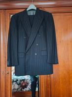 Society Shop herenkostuum, zwart gestreept, maat 52, Maat 52/54 (L), Society Shop, Verzenden, Zwart