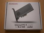 PCI-E to NVMe M.2 SSD & SATA SSD Adapter (ZONDER SSD), Computers en Software, Harde schijven, Intern, Ophalen of Verzenden, Zo goed als nieuw
