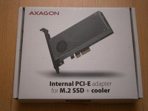 PCI-E to NVMe M.2 SSD & SATA SSD Adapter (ZONDER SSD), Computers en Software, Harde schijven, Zo goed als nieuw, Desktop, Intern