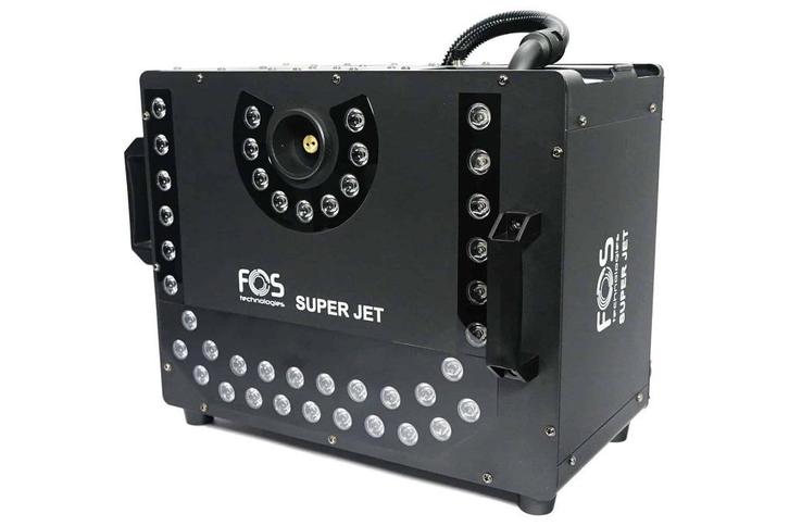 FOS Super JET 3200W, Muziek en Instrumenten, Licht en Laser, Nieuw, Rookmachine, Geluidgestuurd, Kleur, Stroboscoopeffect, Ophalen of Verzenden