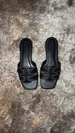 Slippers sandalen zwart maat: 39 NIEUW, Ophalen of Verzenden, Zo goed als nieuw, Zwart