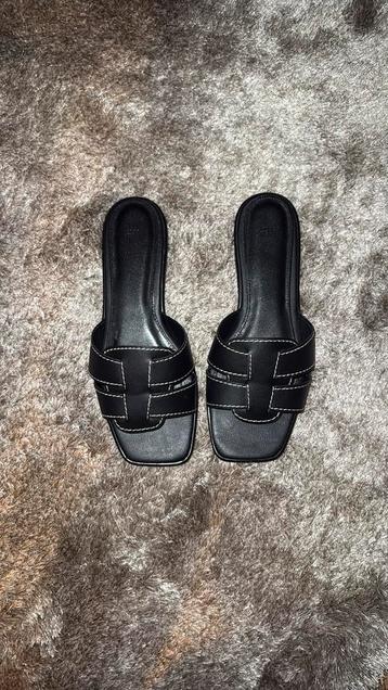Slippers sandalen zwart maat: 39 NIEUW beschikbaar voor biedingen