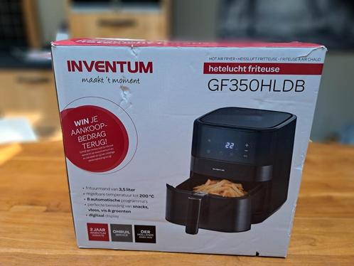 Inventum GF350HLDB, Witgoed en Apparatuur, Frituurpannen, Nieuw, 3 tot 4 liter, Ophalen of Verzenden