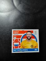 Memphis depay (nederland) topps ek 2024, Ophalen of Verzenden, Nieuw, Buitenlandse clubs, Poster, Plaatje of Sticker