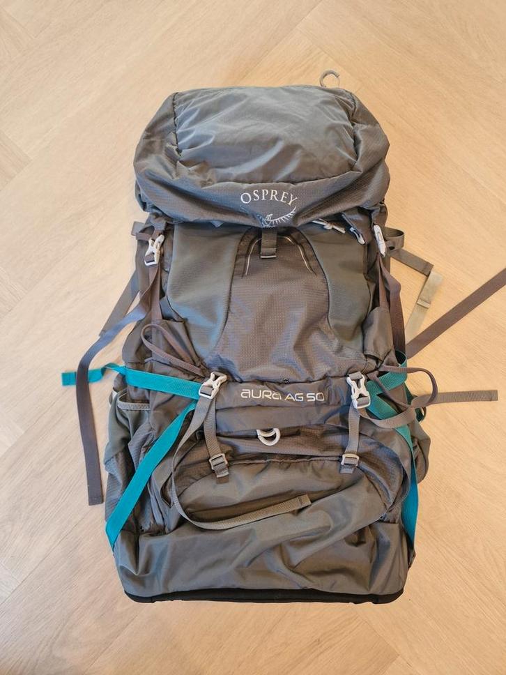 Osprey Aura 50 AG Anti Gravity Backpack Huren, Sieraden, Tassen en Uiterlijk, Tassen | Reistassen en Weekendtassen, Nieuw, Groen