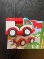 Duplo 10860 gebruikt in originele doos raceauto, Kinderen en Baby's, Speelgoed | Duplo en Lego, Ophalen of Verzenden, Zo goed als nieuw