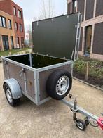 Bagagewagen met deksel, Ophalen, Gebruikt