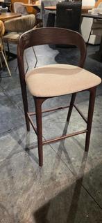 Barkruk/Barstoel Jaimy! leverbaar in Bruin & Naturel, Huis en Inrichting, Barkrukken, Ophalen, 5 krukken of meer, Met voetsteun