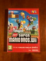 New Super Mario Bros. Wii - Nintendo Wii, Spelcomputers en Games, Games | Nintendo Wii, Gebruikt, Eén computer, Ophalen of Verzenden